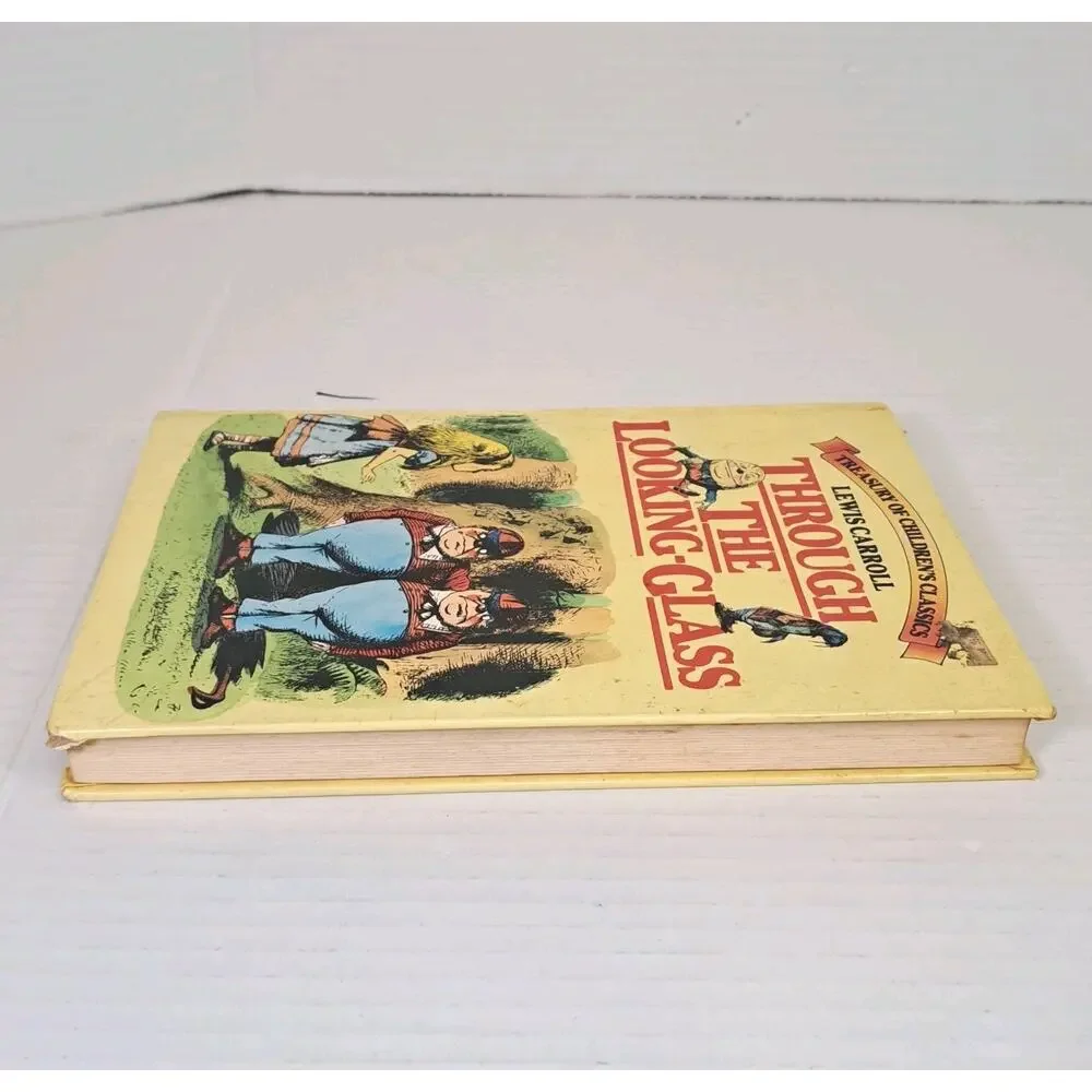Through The Looking Glass Lewis Carroll John Tenniel Hardcover 1981 Vintage